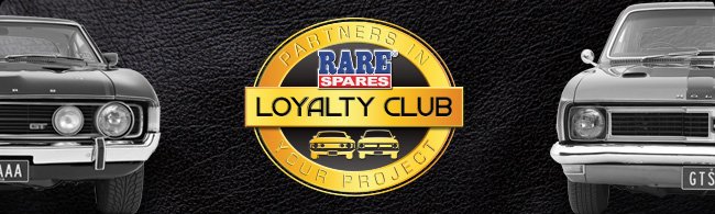 Rare Spares Loyalty Club